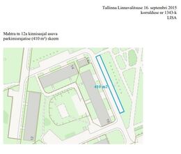 Parkimisrajatis KÜ Mahtra 16 kasuks