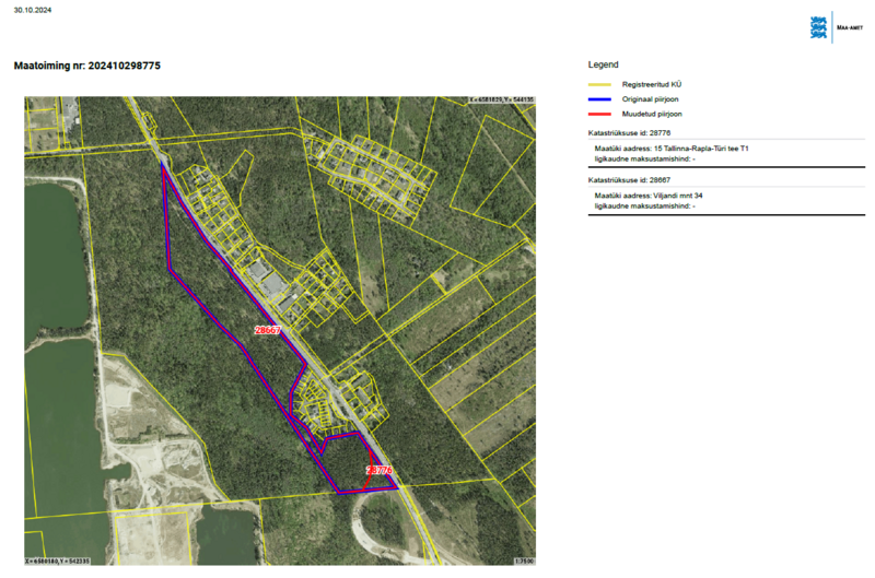 Viljandi mnt 34 maakorralduskava ettepanek